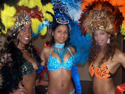 tropical party danseressen